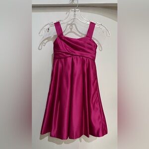 Elegant Fuchsia Kids Dress